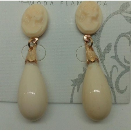 PENDIENTES FLAMENCA LÁGRIMAS PEQUEÑOS