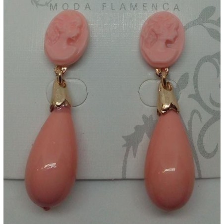 PENDIENTES FLAMENCA LÁGRIMAS PEQUEÑOS