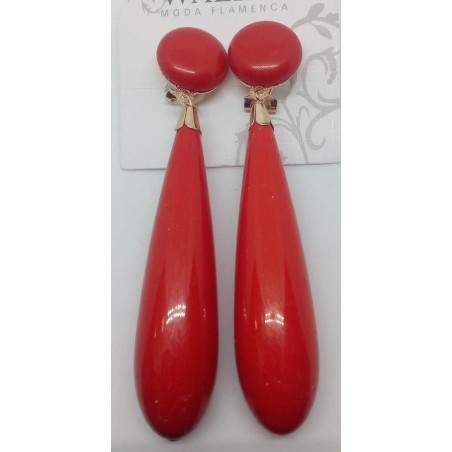 PENDIENTES FLAMENCA LÁGRIMAS GRANDES