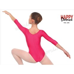 MAILLOT BALLET MANGA FRANCESA COSTURA TRASERA 2