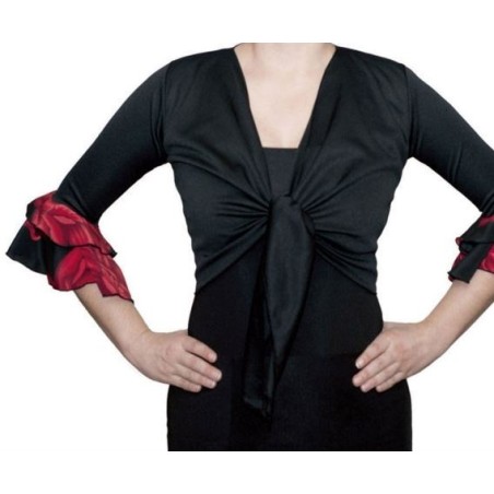 TOP BOLERO MANGA FRANCESA