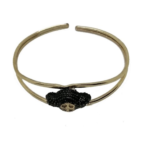 PULSERA DE LATÓN CON MONTERA DE TORERO