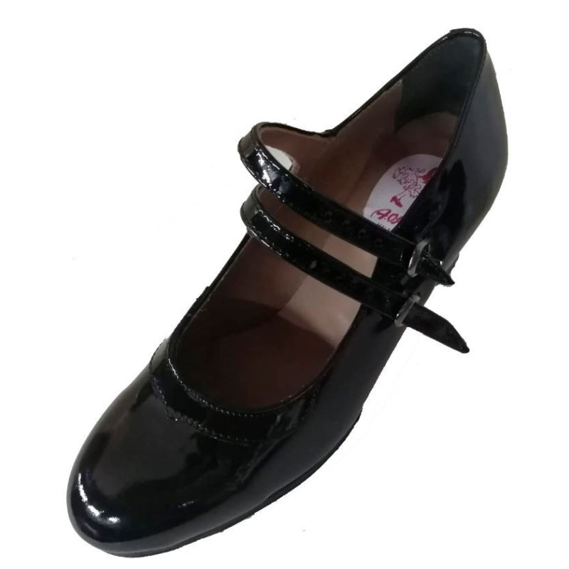 ZAPATO FLAMENCO PROFESIONAL CHAROL