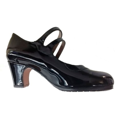 ZAPATO FLAMENCO PROFESIONAL CHAROL