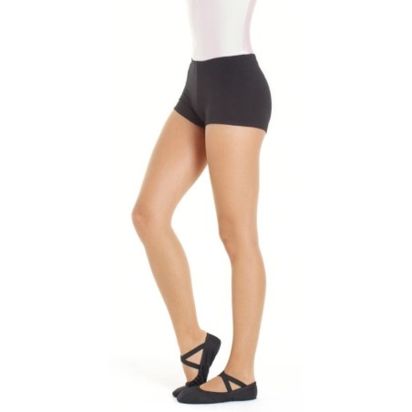 SHORTS NEGROS CULOTTE DE ALGODÓN