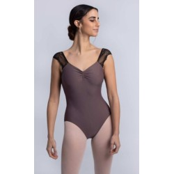 MAILLOT MANGA AMERICANA CON FRUNCIDO 2