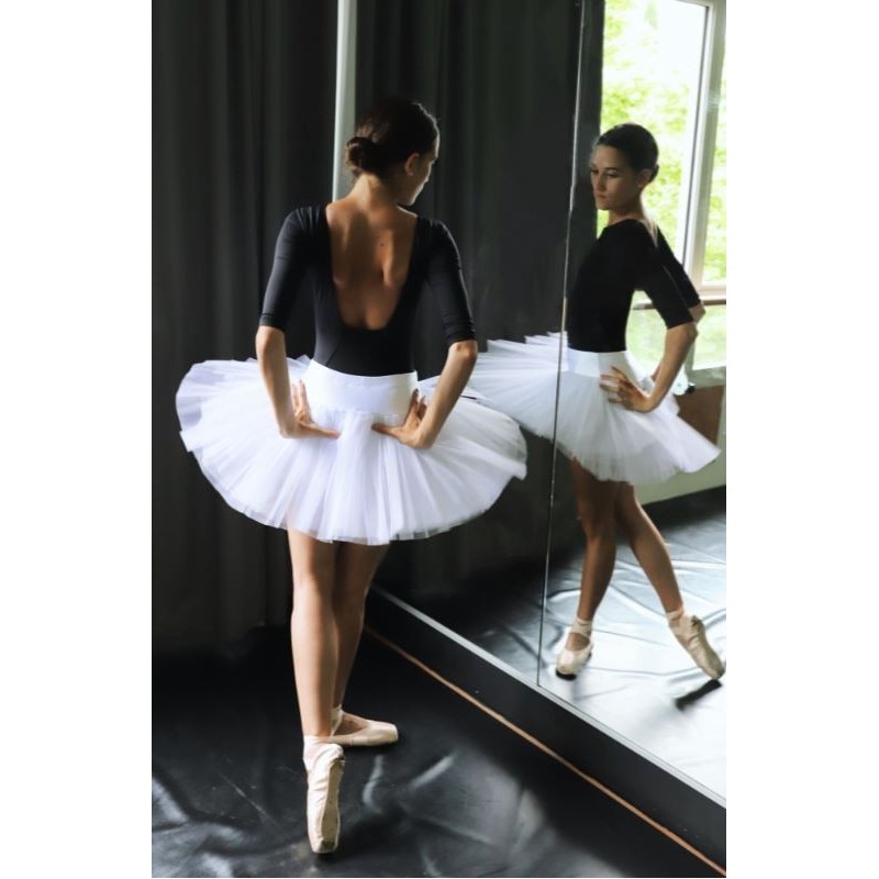 MAILLOT AZORA DE BALLET ROSA