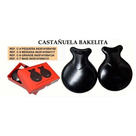 CASTAÑUELAS BAKELITA