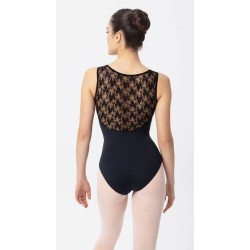 MAILLOT SIN MANGAS ENCAJE FLORES 2