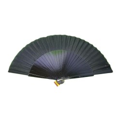 ABANICO SEMIPERICÓN MADERA LISO 2