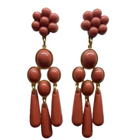 PENDIENTES FLAMENCA LÁGRIMAS MUJER