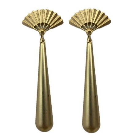 PENDIENTES LÁGRIMA ABANICO