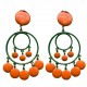 PENDIENTES DOBLE ARO CON COLGANTES