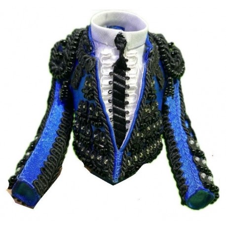 CHAQUETILLA TORERO MINI AZUL AÑIL Y AZABACHE