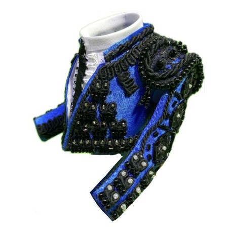 CHAQUETILLA TORERO MINI AZUL AÑIL Y AZABACHE