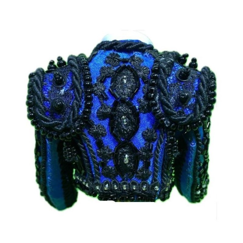 CHAQUETILLA TORERO MINI AZUL AÑIL Y AZABACHE