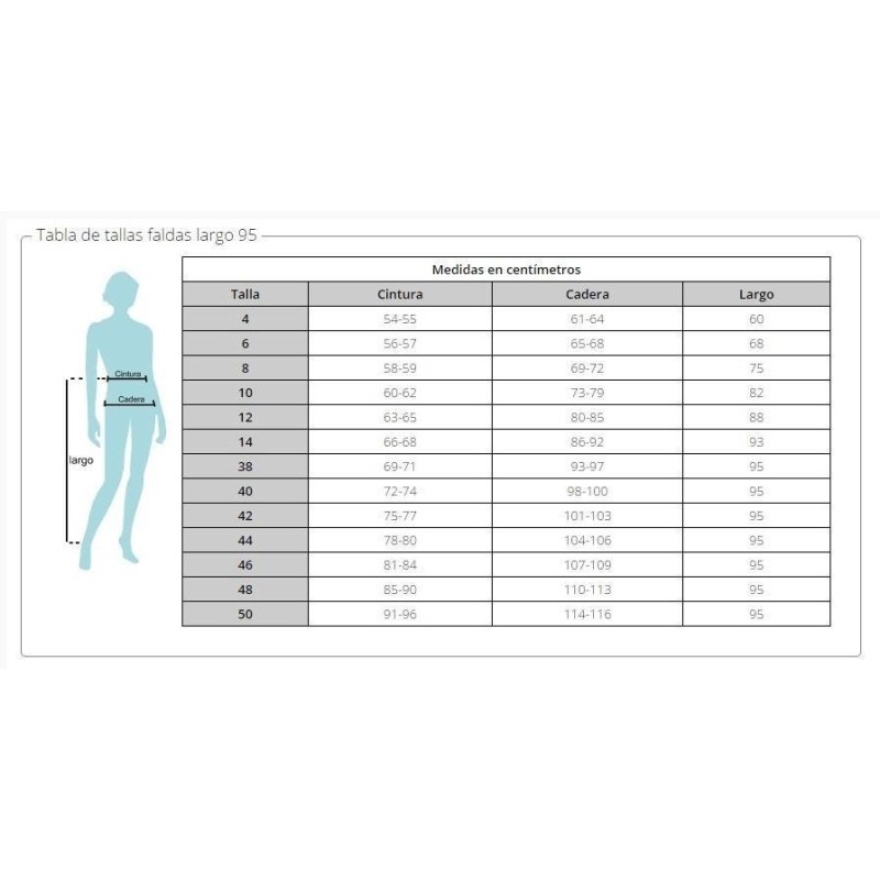 FALDA FLAMENCO EF024