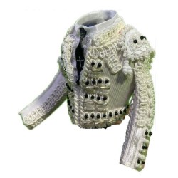 CHAQUETILLA TORERO MINI BLANCO 2