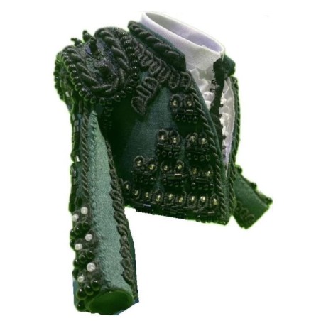 CHAQUETILLA TORERO MINI VERDE BOTELLA