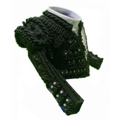 CHAQUETILLA TORERO MINI NEGRA Y AZABACHE 2