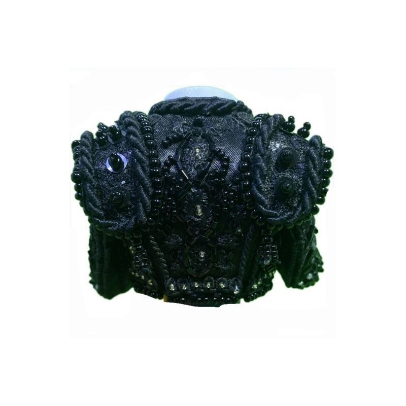 CHAQUETILLA TORERO MINI NEGRA Y AZABACHE