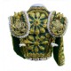 CHAQUETILLA TORERO MINI VERDE AGUA Y ORO