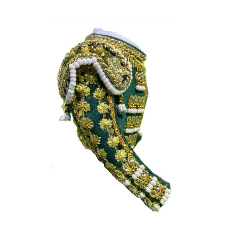 CHAQUETILLA TORERO MINI VERDE AGUA Y ORO