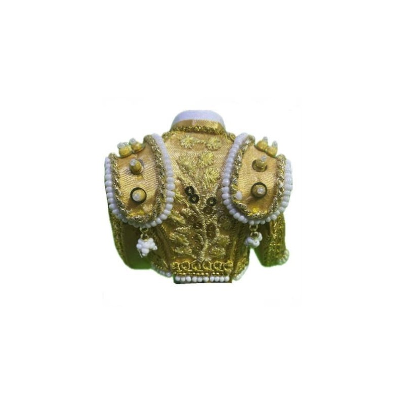 CHAQUETILLA TORERO MINI CHAMPÁN Y ORO