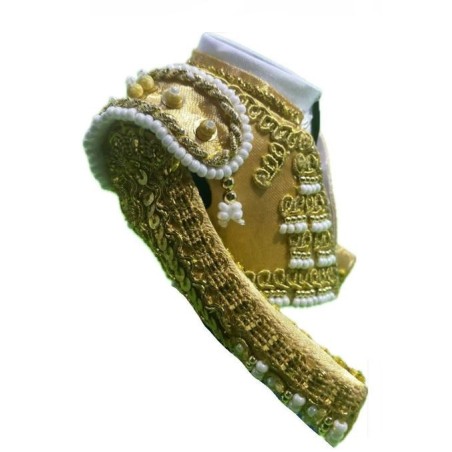 CHAQUETILLA TORERO MINI CHAMPÁN Y ORO