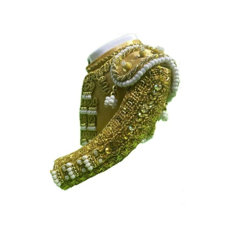 CHAQUETILLA TORERO MINI CHAMPÁN Y ORO