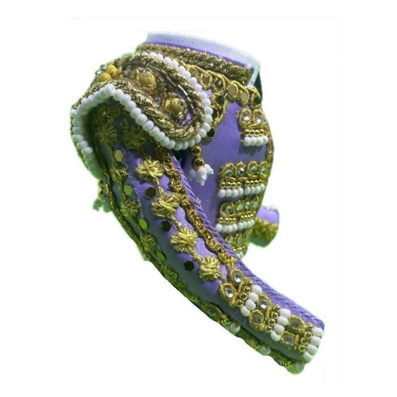 CHAQUETILLA TORERO MINI LILA Y ORO