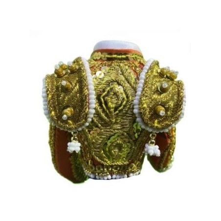 CHAQUETILLA TORERO MINI NARANJA Y ORO
