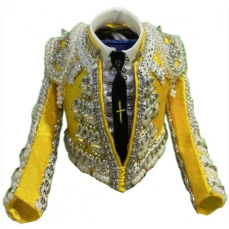 CHAQUETILLA TORERO MINI AMARILLA