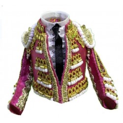 CHAQUETILLA TORERO MINI FUCSIA