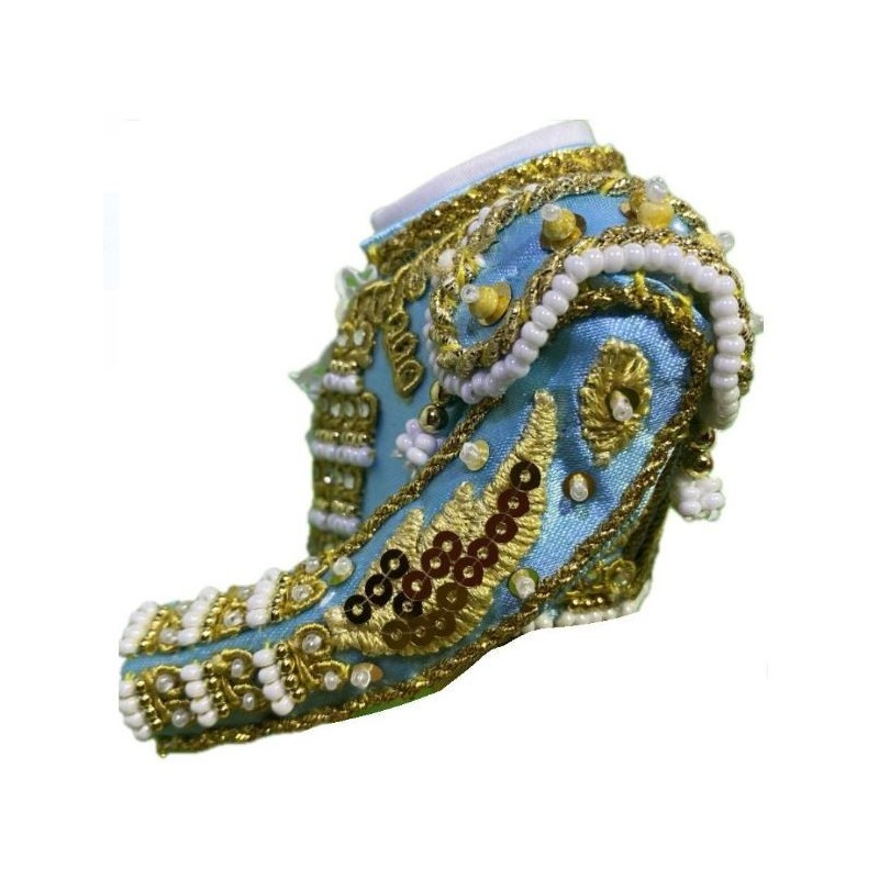 CHAQUETILLA TORERO MINI AZUL CIELO Y ORO