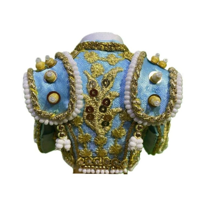 CHAQUETILLA TORERO MINI AZUL CIELO Y ORO