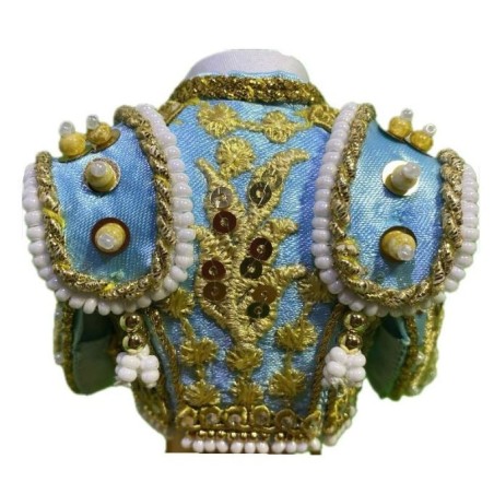 CHAQUETILLA TORERO MINI AZUL CIELO Y ORO