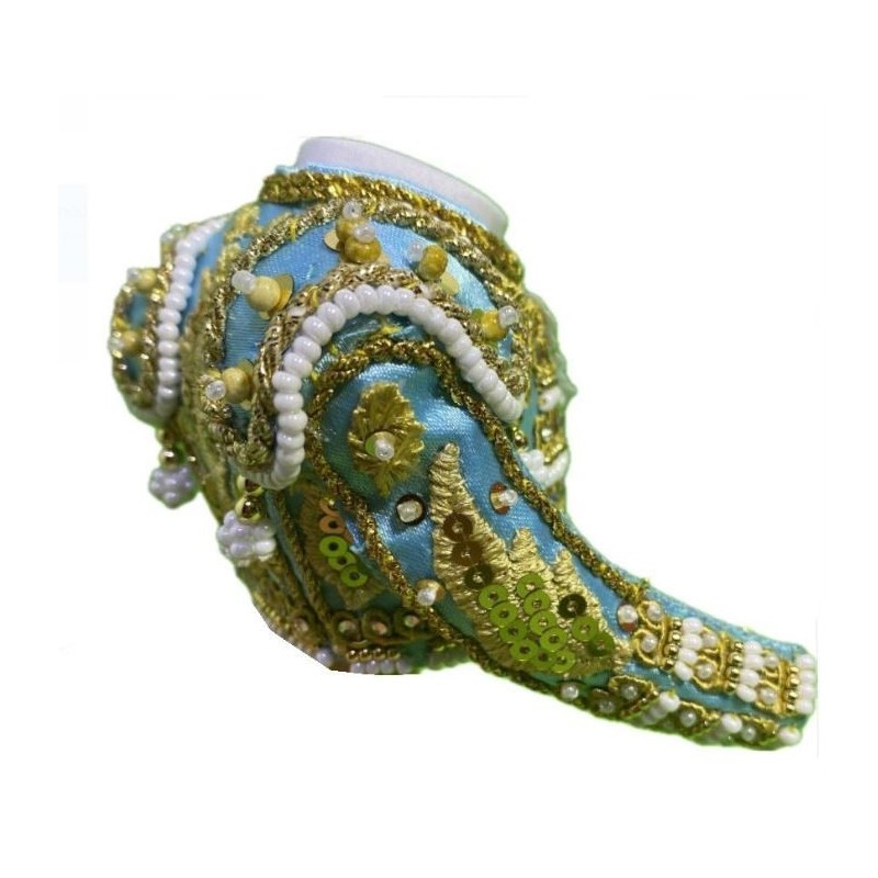 CHAQUETILLA TORERO MINI AZUL CIELO Y ORO