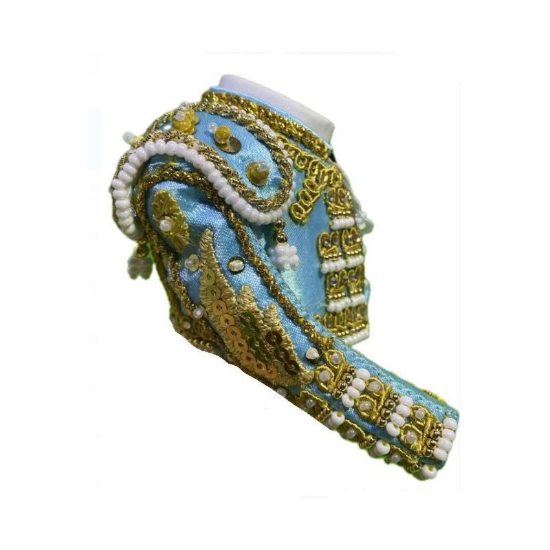 CHAQUETILLA TORERO MINI AZUL CIELO Y ORO