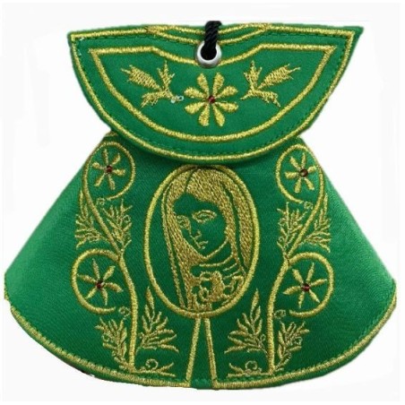 CAPOTE MINI BORDADO VIRGEN