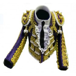 CHAQUETILLA TORERO MINI NAZARENO Y ORO