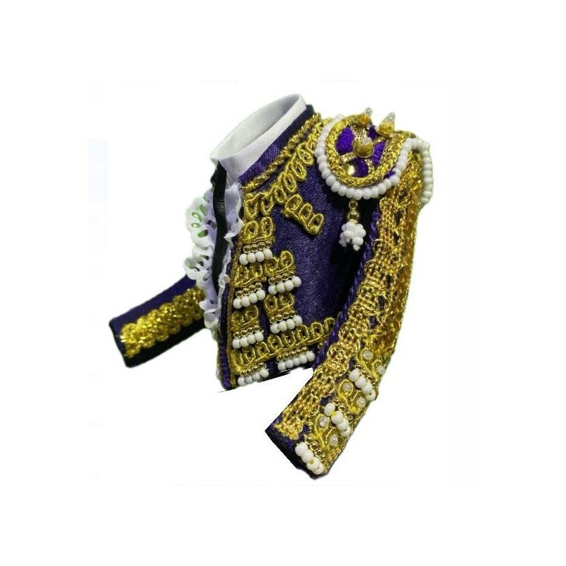 CHAQUETILLA TORERO MINI NAZARENO Y ORO