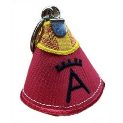 LLAVERO CAPOTE BORDADO "A" 2