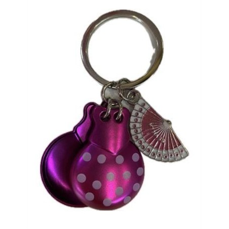 LLAVERO CASTAÑUELAS Y ACCESORIO MINI