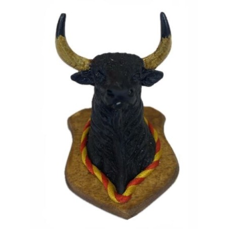 LLAVERO CABEZA DE TORO MADERA