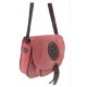 BOLSO PIEL Y CUERO CORAL