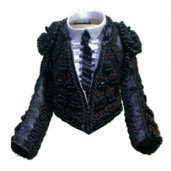 CHAQUETILLA TORERO MINI NEGRO Y AZABACHE