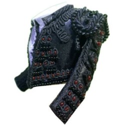 CHAQUETILLA TORERO MINI NEGRO Y AZABACHE 2