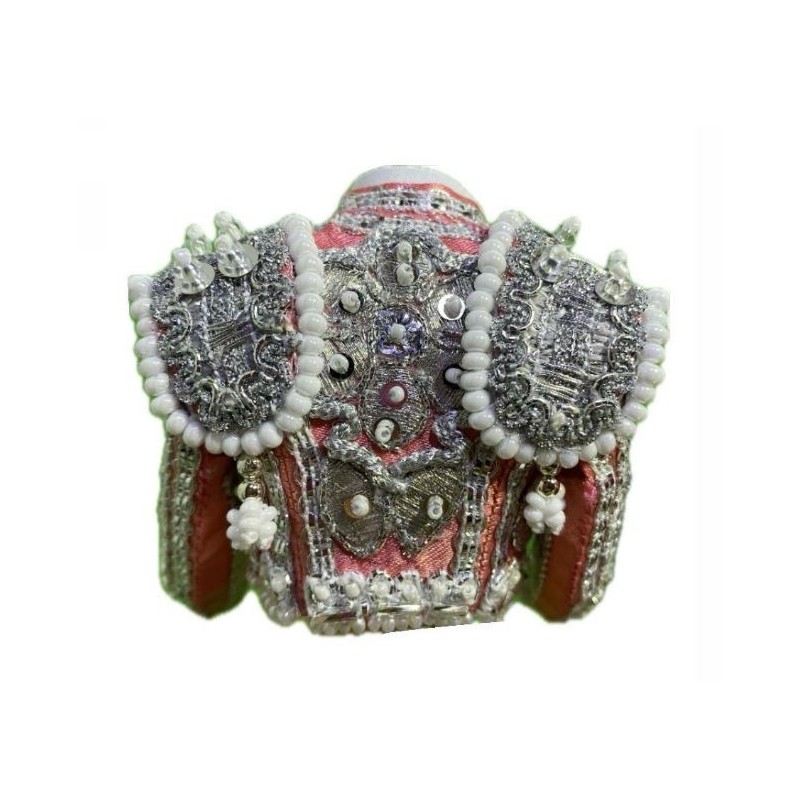 CHAQUETILLA TORERO MINI SALMÓN Y PLATA