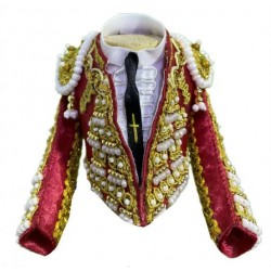 CHAQUETILLA TORERO MINI SANGRE DE TORO Y ORO